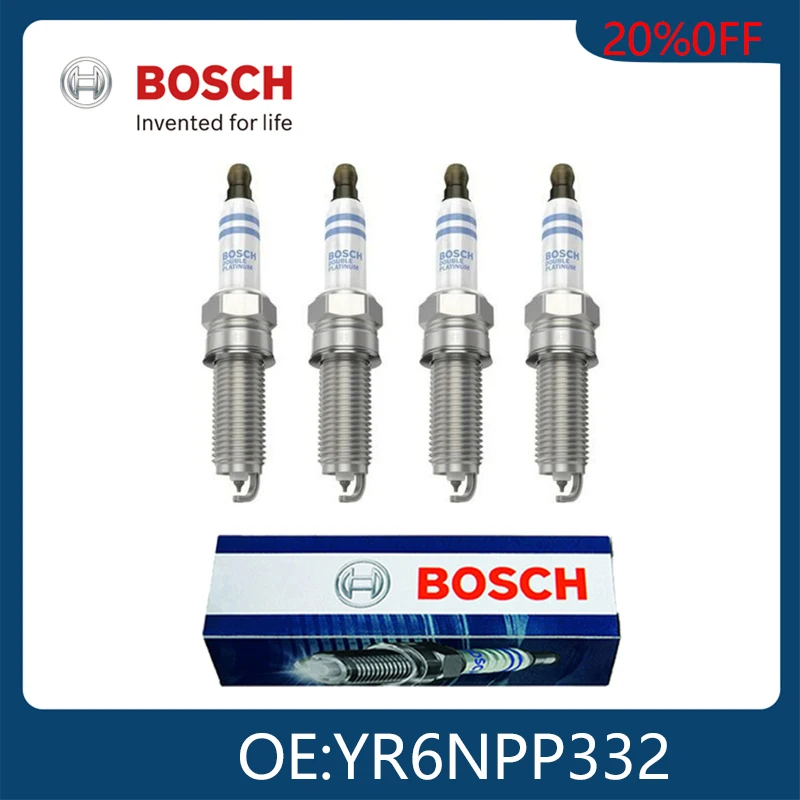 BOSCH Genuine 4pcs Ignition System Double Platinum Spark Plugs 0242140512 YR6NPP332 For Mercedes-Benz M271 Car Candles Wholesale
BOSCH Genuine 4pcs Ignition System Double Platinum Spark Plugs 0242140512 YR6NPP332 For Mercedes-Benz M271 Car Candles Wholesale