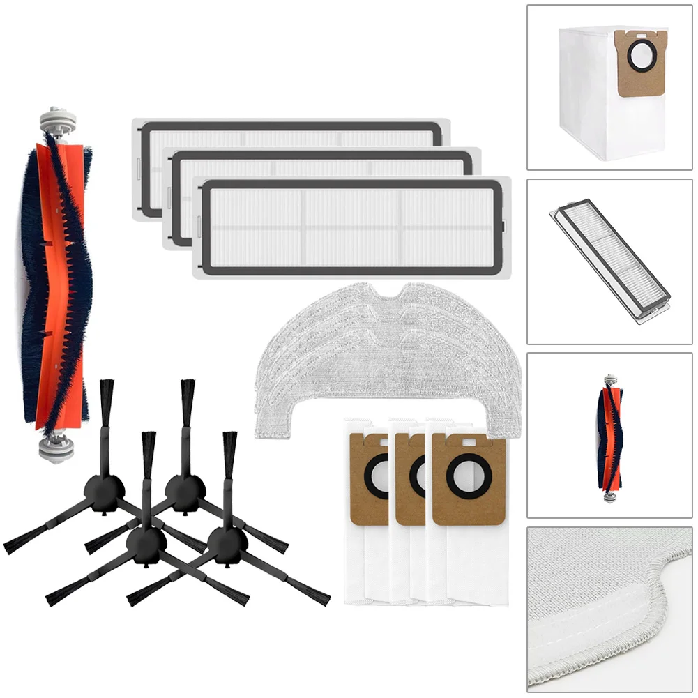 Main Side Brush Filter Mop Cloth Kit For Vacuum 2 Ultra STYTJ05ZHMHW Vacuum Cleaner Roll Brush Part Attachment Sweeper Accessory
Main Side Brush Filter Mop Cloth Kit For Vacuum 2 Ultra STYTJ05ZHMHW Vacuum Cleaner Roll Brush Part Attachment Sweeper Accessory