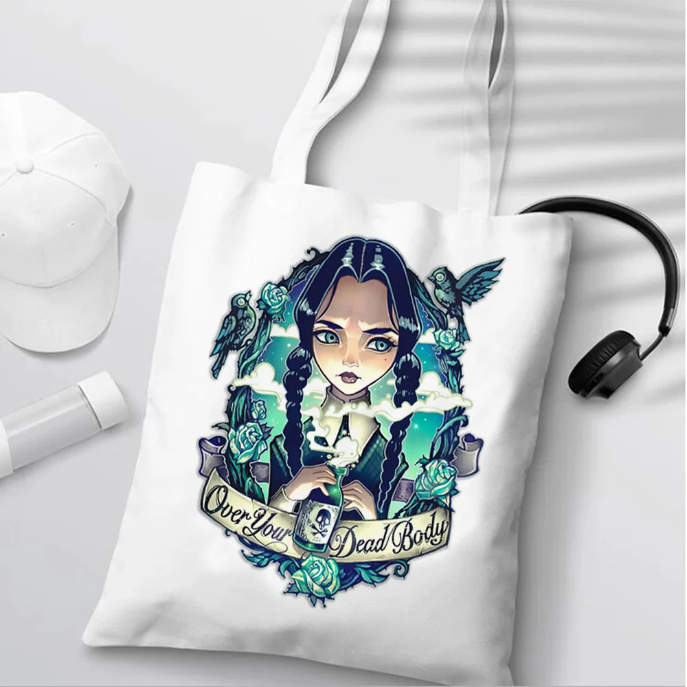 i Hate Everything Wednesday Addams shopping bag shopper bolsas de tela handbag canvas grocery bag boodschappentas net cloth grab
i Hate Everything Wednesday Addams shopping bag shopper bolsas de tela handbag canvas grocery bag boodschappentas net cloth grab