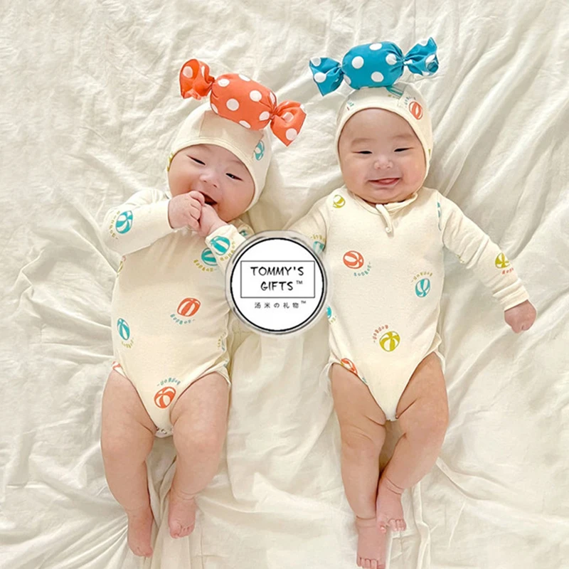 Newborn Boy Girls Bodysuit Baby Clothes Cartoon Kigurumis Candy Onesie Suit Long Sleeves Baby Jumpsuit Lovely Costume With Hat
Newborn Boy Girls Bodysuit Baby Clothes Cartoon Kigurumis Candy Onesie Suit Long Sleeves Baby Jumpsuit Lovely Costume With Hat