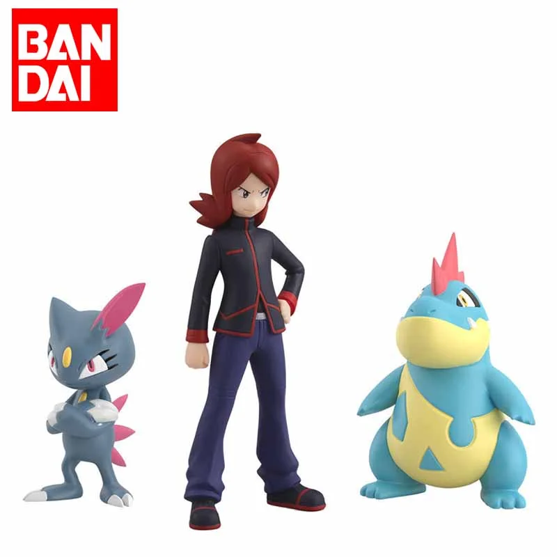 Bandai карманные монстры, масштаб покемона, мир, йото область, серебряные кроссовки, крокодиловые ПВХ экшн-фигурки, аниме модель, игрушки, кукла...
Bandai карманные монстры, масштаб покемона, мир, йото область, серебряные кроссовки, крокодиловые ПВХ экшн-фигурки, аниме модель, игрушки, кукла...