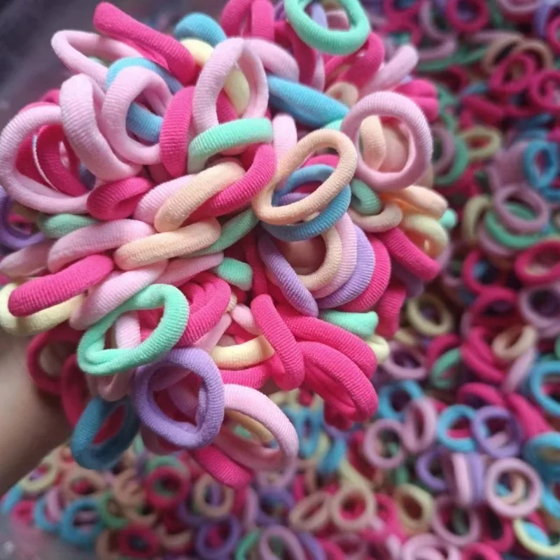 100/200pcs Kids Colorful Nylon Elastic Hair Bands Girls Ponytail Hold Small Hair Tie Rubber Bands Scrunchie Hair Accessories
100/200pcs Kids Colorful Nylon Elastic Hair Bands Girls Ponytail Hold Small Hair Tie Rubber Bands Scrunchie Hair Accessories