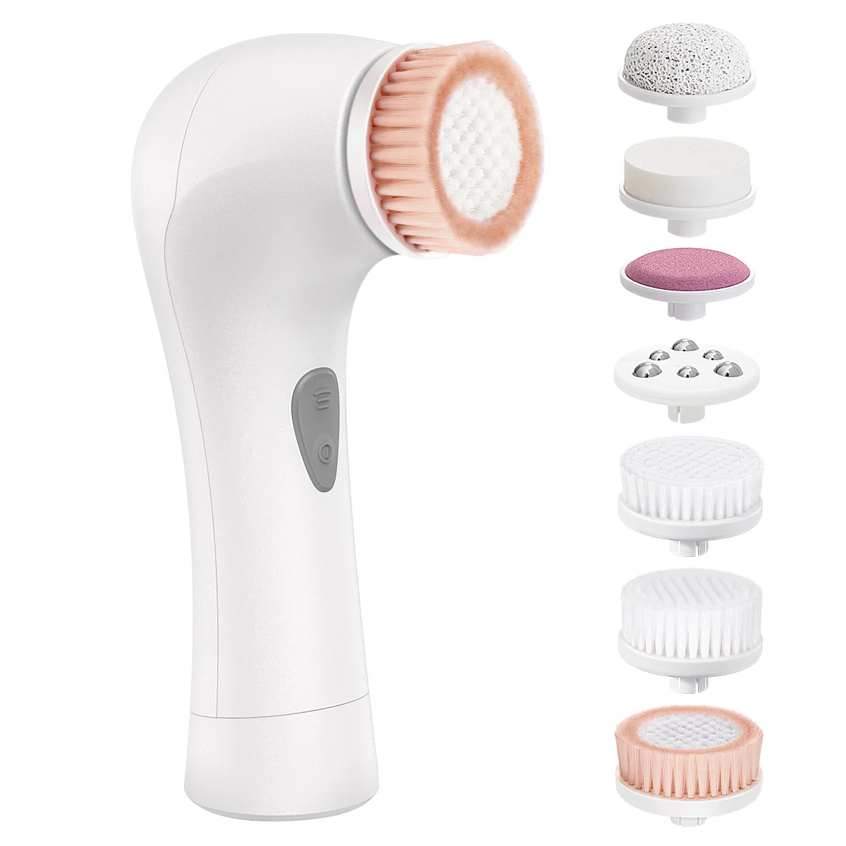 ETEREAUTY E010107 7-in-1 Electric Facial Cleansing Brush Face Beauty Device Electrical Skin Care Massager (White)
ETEREAUTY E010107 7-in-1 Electric Facial Cleansing Brush Face Beauty Device Electrical Skin Care Massager (White)