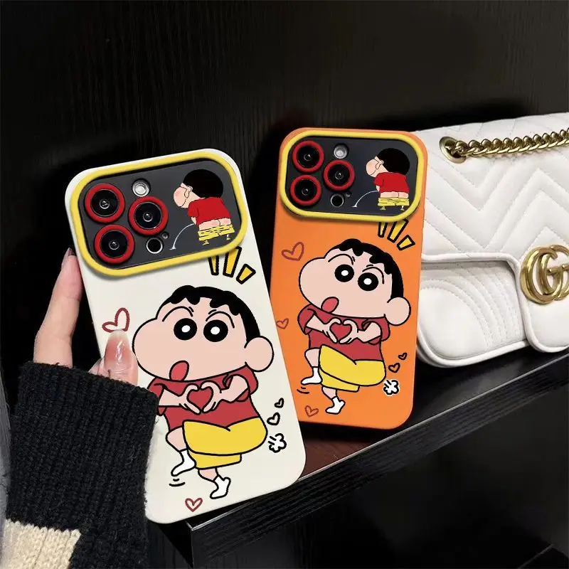 Kawaii Crayon Shin-Chan Iphone 14Promax Phone Case Anime Figure Taste Funny Ip13/11 All Inclusive Anti-Fall Soft Shell Girl Gift
Kawaii Crayon Shin-Chan Iphone 14Promax Phone Case Anime Figure Taste Funny Ip13/11 All Inclusive Anti-Fall Soft Shell Girl Gift