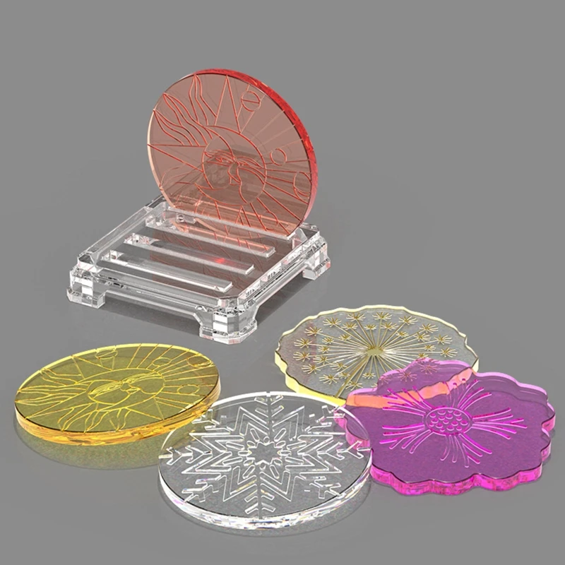 Irregular Flower Pattern Coaster UV Crystal Epoxy Resin Mold DIY Silicone Mould
Irregular Flower Pattern Coaster UV Crystal Epoxy Resin Mold DIY Silicone Mould
