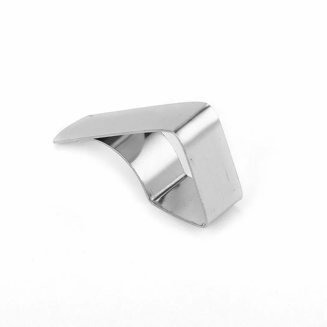 Durable New Useful Tablecloth Clip Silver Stainless Steel Tablecloth Clamps Holder Clip 5.1*2.6*1.3cm 8* 8pcs 8x
Durable New Useful Tablecloth Clip Silver Stainless Steel Tablecloth Clamps Holder Clip 5.1*2.6*1.3cm 8* 8pcs 8x