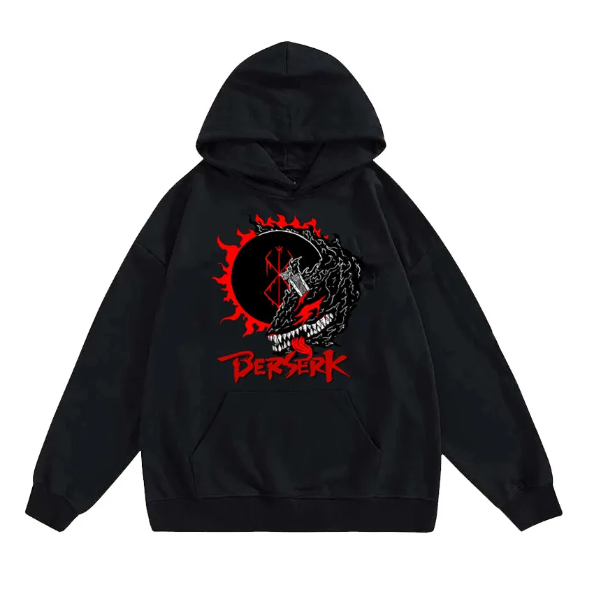 Hot Japanese Manga Berserk Guts Print 320g Heavy Fabric Cotton Hoodies Men's Hip Hop Long Sleeve Casual Loose Sweatshirts Hoody
Hot Japanese Manga Berserk Guts Print 320g Heavy Fabric Cotton Hoodies Men's Hip Hop Long Sleeve Casual Loose Sweatshirts Hoody