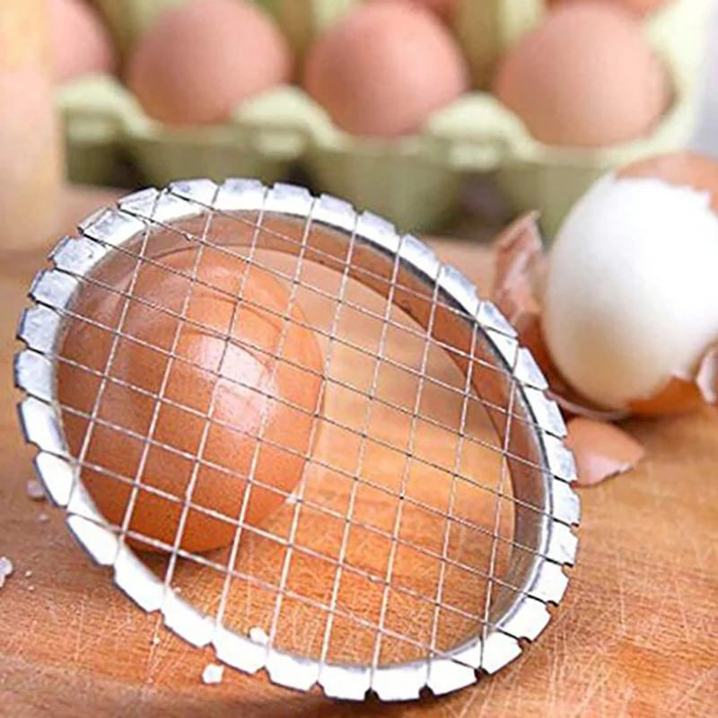 

Stainless Steel Egg Slicer Cutter Cut Egg Device Grid for Vegetables Salads Potato Mushroom Tools Chopper for Kitchen Chopper