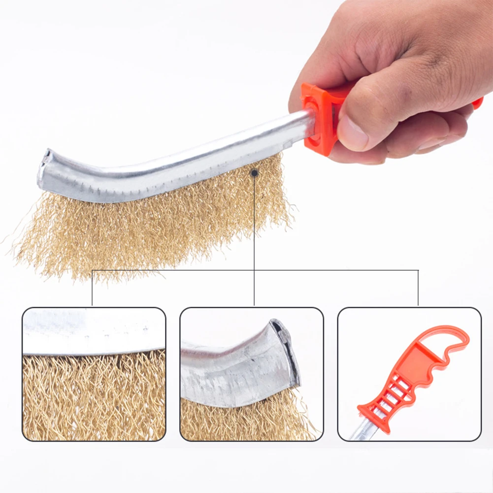 Steel Wire Brush 70mm Length With Hanging Hole For Cleaning Metal Surface Removing Dust/grease Cleaning Tools Good Effect
Steel Wire Brush 70mm Length With Hanging Hole For Cleaning Metal Surface Removing Dust/grease Cleaning Tools Good Effect