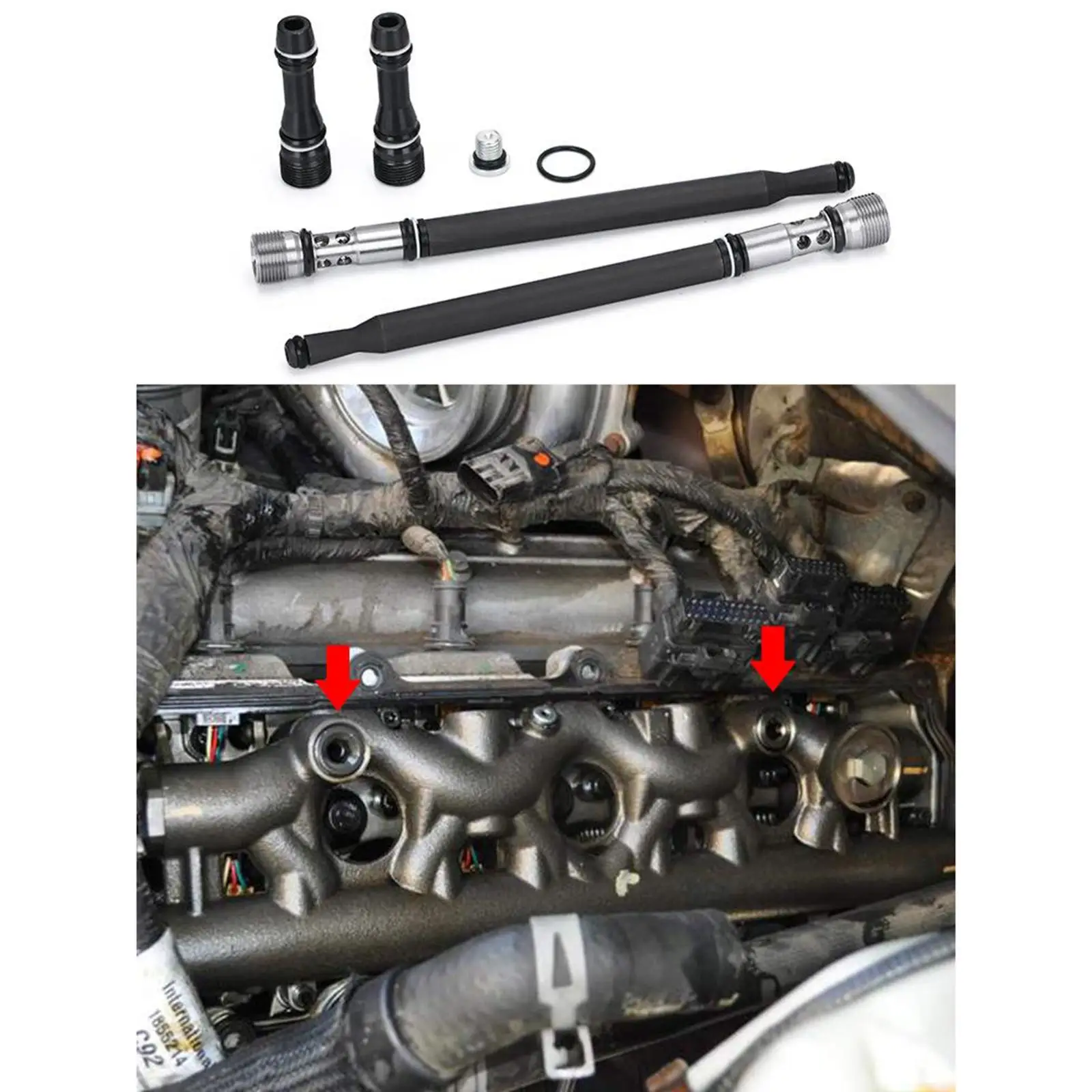 Подставка для трубы и набор подключений для Ford 2004-2010 6E7Z-9A332-A Powerstroke
Подставка для трубы и набор подключений для Ford 2004-2010 6E7Z-9A332-A Powerstroke