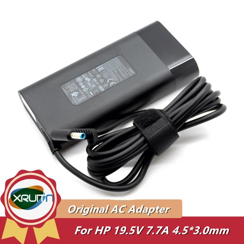 

Genuine 19.5V 7.7A 150W TPN-CA11 TPN-DA09 AC Power Adapter For HP ZBOOK 15 G3 G4 Laptop Charger 917649-850 L48757-001 HSTNN-CA27