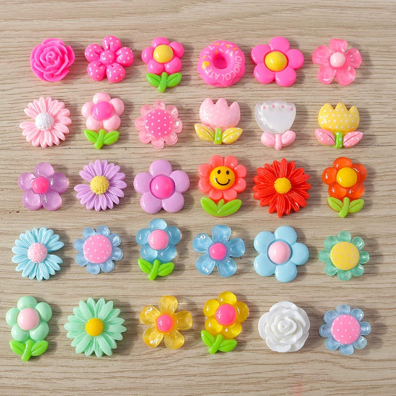 15pcs Mix Random Sunflower Flatback Resin Flower Cabochons Scrapbook Craft DIY Embellishments Decor Headwear Brooch Accessories
15pcs Mix Random Sunflower Flatback Resin Flower Cabochons Scrapbook Craft DIY Embellishments Decor Headwear Brooch Accessories