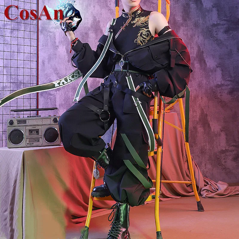 CosAn Горячая игра Genshin Impact Xiao Косплей Костюм модная красивая повседневная одежда униформа для активного отдыха
CosAn Горячая игра Genshin Impact Xiao Косплей Костюм модная красивая повседневная одежда униформа для активного отдыха