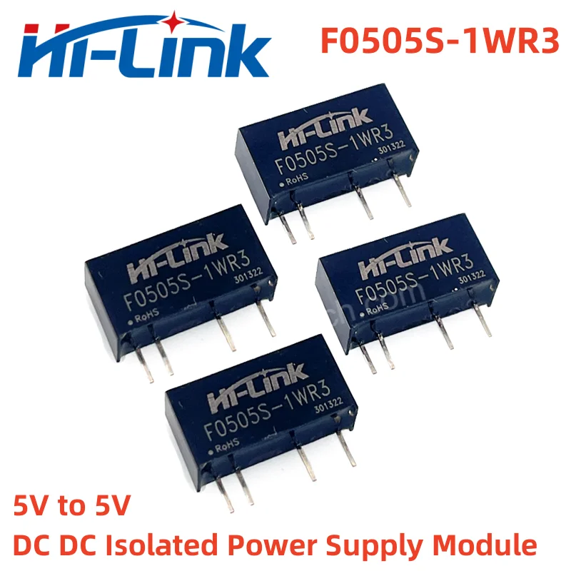 

Intellligent Household Hilink F0505S-1WR3 1W 5V Output Tiny Power Consumption Long Life Design Adjustable Mini Supply Module