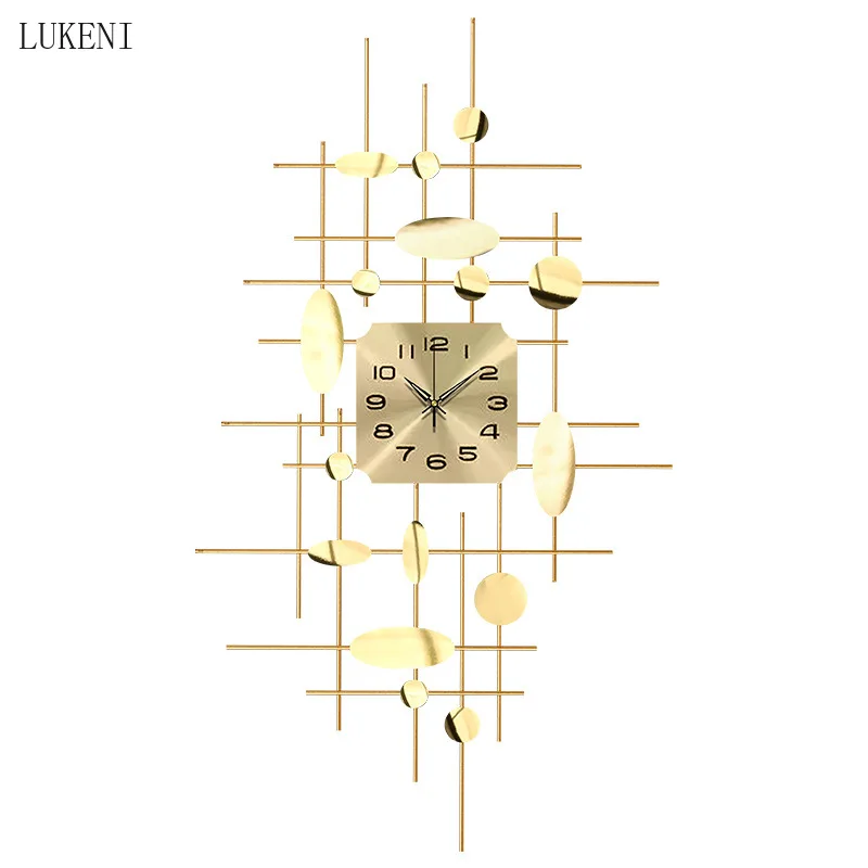 Модные креативные тихие часы для гостиной, атмосфера для столовой, современные декоративные настенные часы
Модные креативные тихие часы для гостиной, атмосфера для столовой, современные декоративные настенные часы