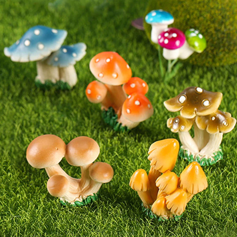 Mini Garden Simulate Mushroom Ornament Decoration Statue Waterproof Figurine Resin Garden Kawaii Lawn Decorations Accessories
Mini Garden Simulate Mushroom Ornament Decoration Statue Waterproof Figurine Resin Garden Kawaii Lawn Decorations Accessories