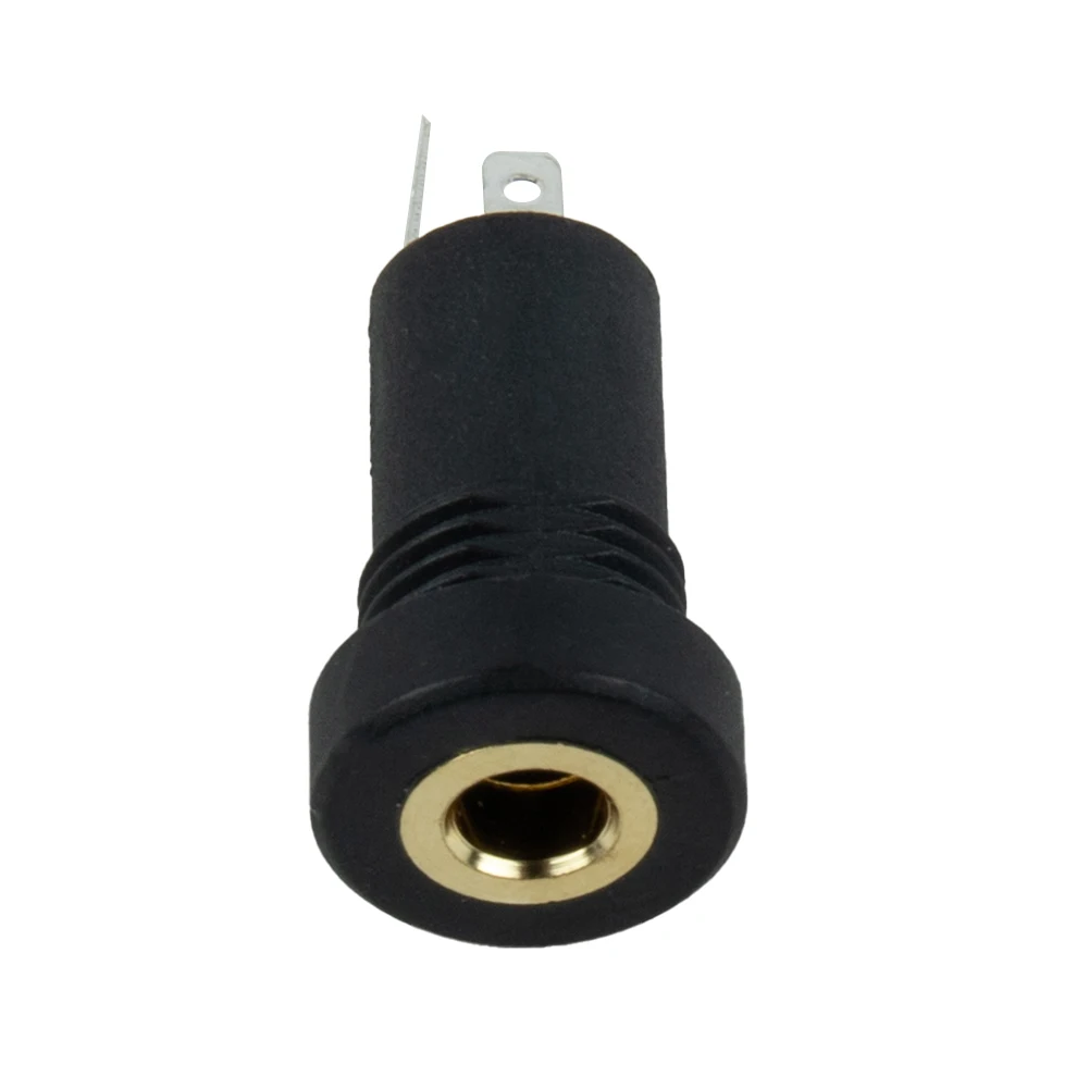 Brand New Audio Jacks 3.5MM Black Chassis Gold Over Nickel Jacks Mount Panel Plastic Socket Solde Stereo 2 Pcs
Brand New Audio Jacks 3.5MM Black Chassis Gold Over Nickel Jacks Mount Panel Plastic Socket Solde Stereo 2 Pcs