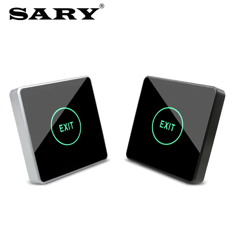 Door exit Touch-type access control switch LED backlight push-button switch Access control system accessories
Door exit Touch-type access control switch LED backlight push-button switch Access control system accessories