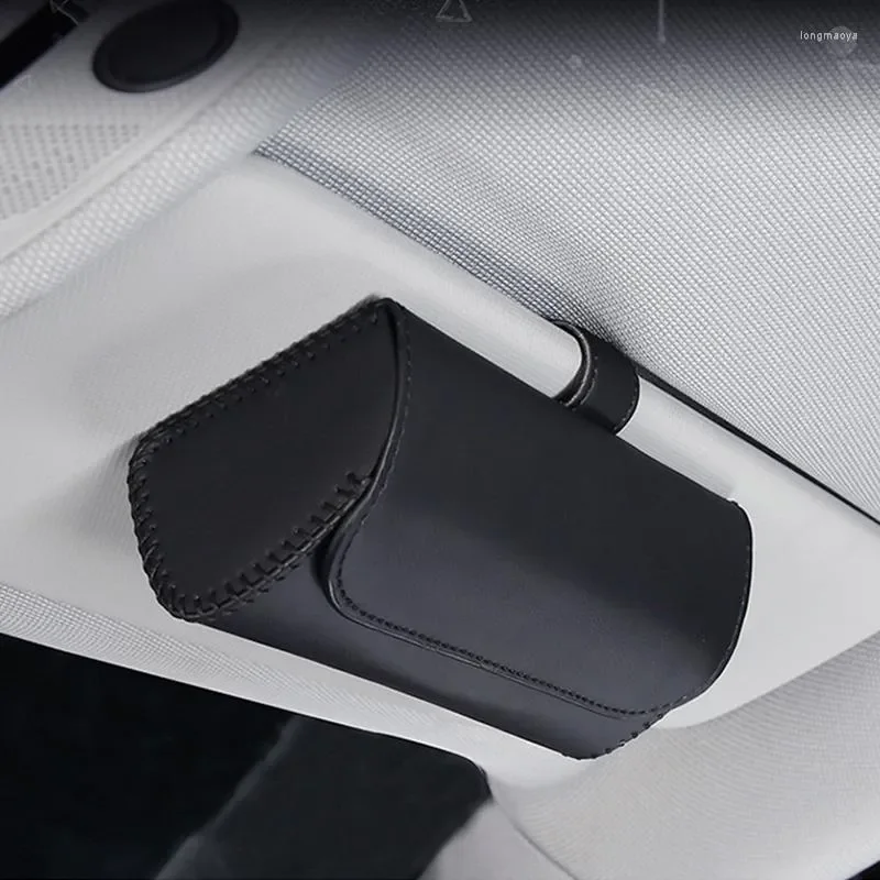 Interior Accessories Car Hand-sewn Glasses Case Sun Visor Storage Box In-car Use Card Clip Bill Folder Sunglasses
Interior Accessories Car Hand-sewn Glasses Case Sun Visor Storage Box In-car Use Card Clip Bill Folder Sunglasses