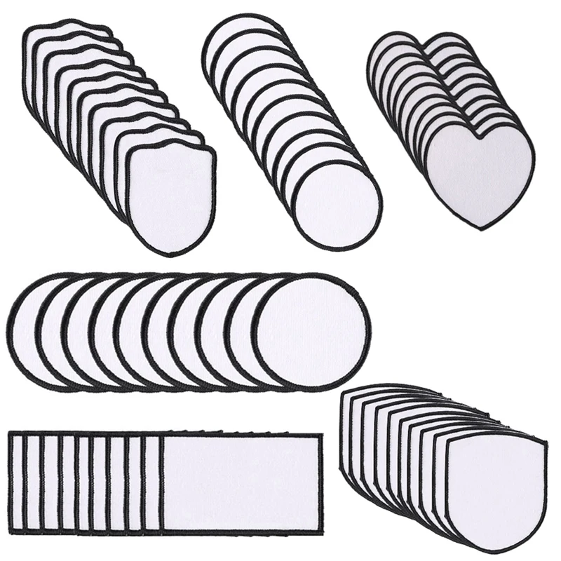180Pcs Sublimation Blanks Patches Fabric Iron-On Patch Blanks Repair Blank Patches For DIY Hats Shirts Shoes Supplies 
180Pcs Sublimation Blanks Patches Fabric Iron-On Patch Blanks Repair Blank Patches For DIY Hats Shirts Shoes Supplies