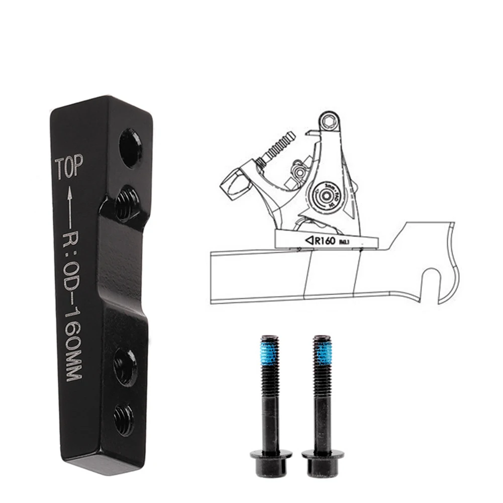 1pc Bicycle Oil Disc Brake Adapter AB Column Rotation 140/160/180/203mm Black Bike Accessories With 2pcs Bolts
1pc Bicycle Oil Disc Brake Adapter AB Column Rotation 140/160/180/203mm Black Bike Accessories With 2pcs Bolts