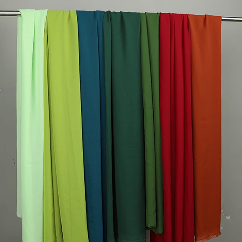 Avocado Green Solid Color 100d Chiffon Fabric Wedding Scene Arrangement Gauze Fabric Diy Sewing Accessories Soft Tulle Telas
Avocado Green Solid Color 100d Chiffon Fabric Wedding Scene Arrangement Gauze Fabric Diy Sewing Accessories Soft Tulle Telas