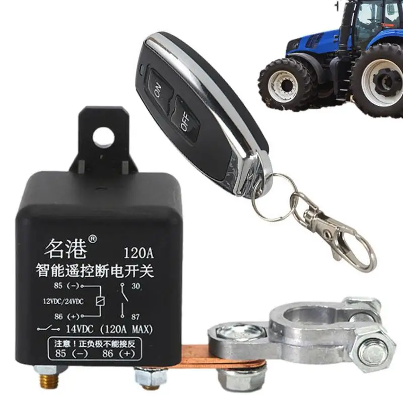 12/24V 120A 250A Remote Battery Switch Relay Car Power Protector With Remote Control Easy To Install Relay Great For Car
12/24V 120A 250A Remote Battery Switch Relay Car Power Protector With Remote Control Easy To Install Relay Great For Car