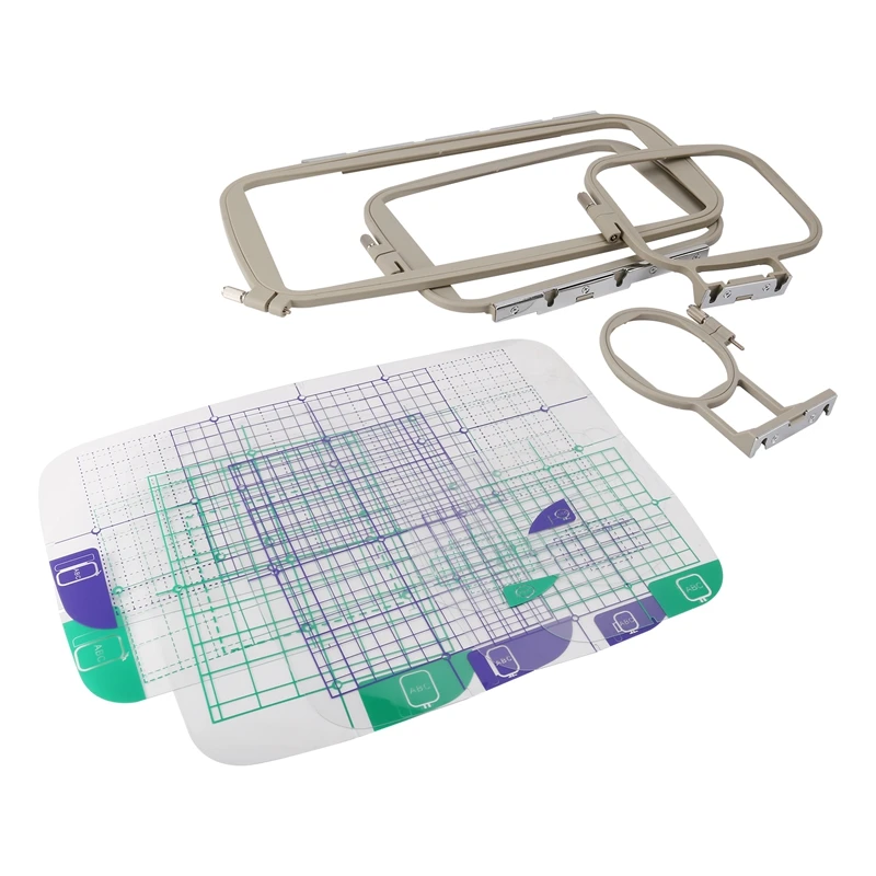 Embroidery Hoops For Brother Embroidery Machine Frames Set Innov-Is 1250 700 PE700 PE700II PE770 PE800 780D
Embroidery Hoops For Brother Embroidery Machine Frames Set Innov-Is 1250 700 PE700 PE700II PE770 PE800 780D