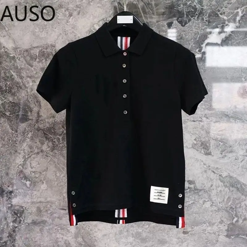 Casual Golf Mens Polo Shirts V-neck Short Sleeve Fashion New Summer Polo Shirt Men Korean Top Dress Tshirt Button Decoration
Casual Golf Mens Polo Shirts V-neck Short Sleeve Fashion New Summer Polo Shirt Men Korean Top Dress Tshirt Button Decoration