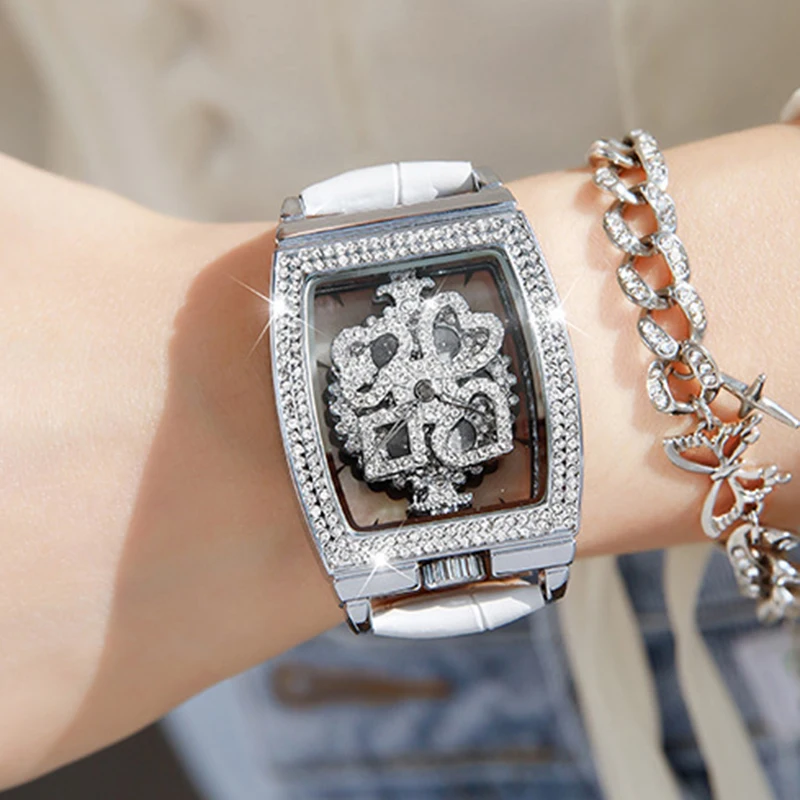 WIILAA Rotation Women Wrist Watches Squre Tonneau Dial Ladies Wrist Watches 2023 New Arrival Leather Silver Rotation Watches For
WIILAA Rotation Women Wrist Watches Squre Tonneau Dial Ladies Wrist Watches 2023 New Arrival Leather Silver Rotation Watches For