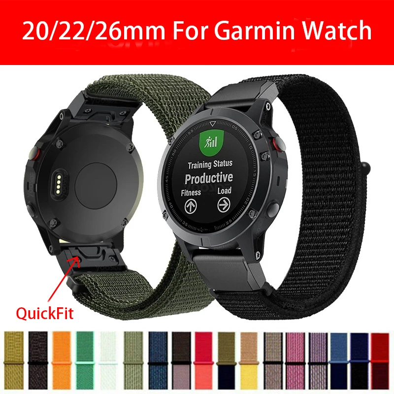 Ремешок нейлоновый для Garmin Fenix5 5Plus 6 6Pro 7, цветной мягкий быстросъемный браслет для наручных часов, 20 мм 22 мм 26 мм
Ремешок нейлоновый для Garmin Fenix5 5Plus 6 6Pro 7, цветной мягкий быстросъемный браслет для наручных часов, 20 мм 22 мм 26 мм