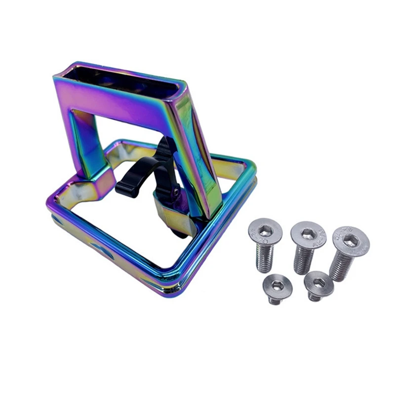 HOT Aluminum Alloy Ultralight 3 Holes Carrier Block For Brompton Birdy Folding Bike Bag Basket Accessories
HOT Aluminum Alloy Ultralight 3 Holes Carrier Block For Brompton Birdy Folding Bike Bag Basket Accessories