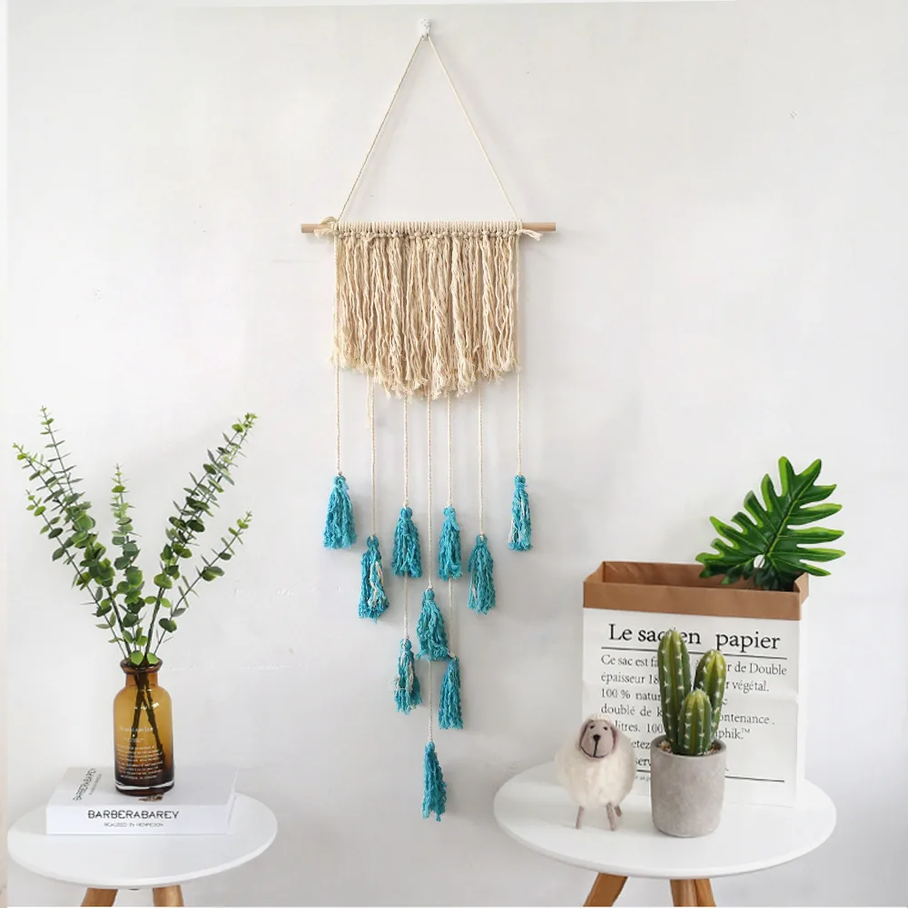 Tapestry Wall Hanging Scandinavian Decorative Tassel Tapestry Hand-woven Bohemian Tapestry Wall Decor House Decoration
Tapestry Wall Hanging Scandinavian Decorative Tassel Tapestry Hand-woven Bohemian Tapestry Wall Decor House Decoration