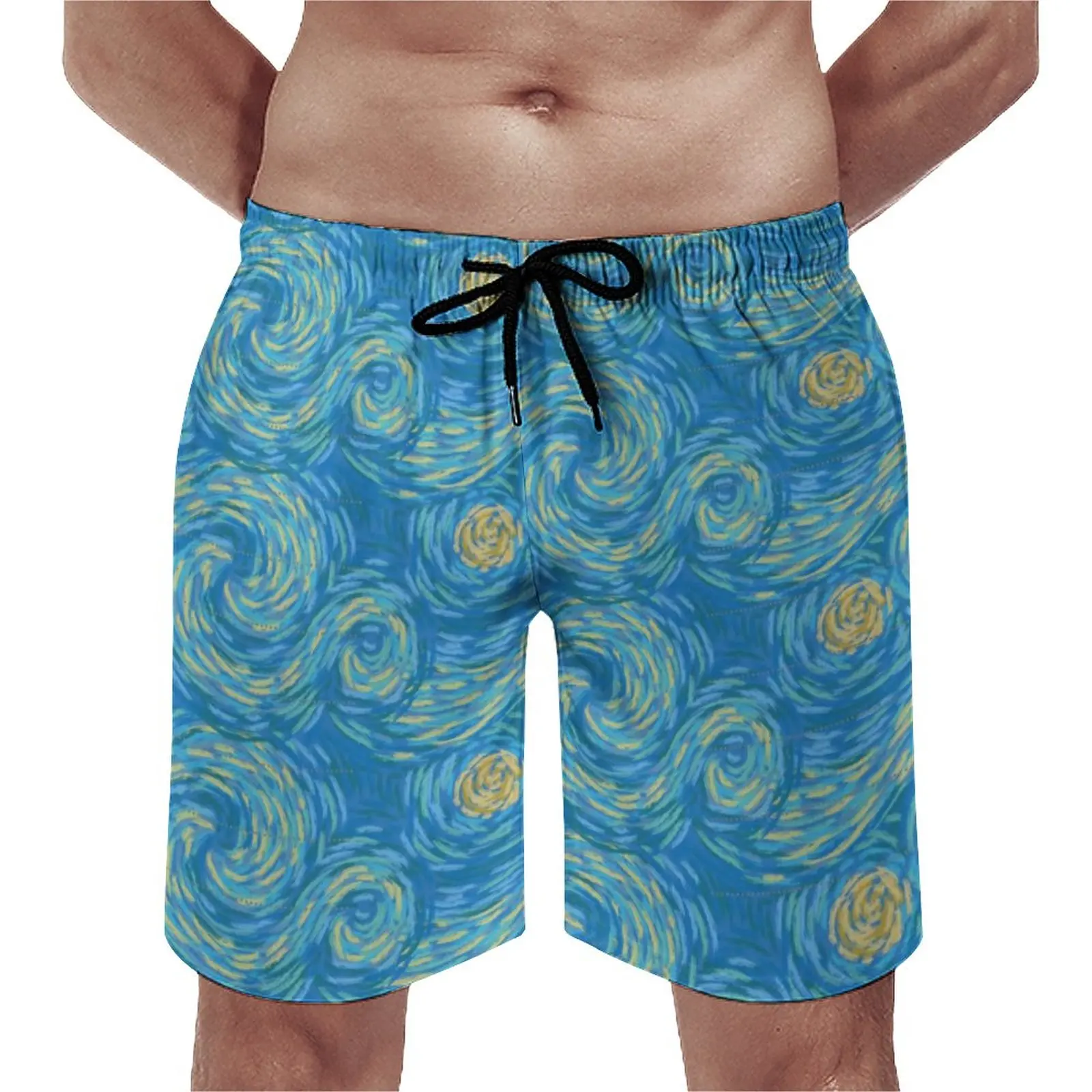 Bright Blue And Golden Yellow Board Shorts Van Gogh Sun And Sky Man Pattern Beach Short Pants Hot Sale Oversize Swimming Trunks
Bright Blue And Golden Yellow Board Shorts Van Gogh Sun And Sky Man Pattern Beach Short Pants Hot Sale Oversize Swimming Trunks