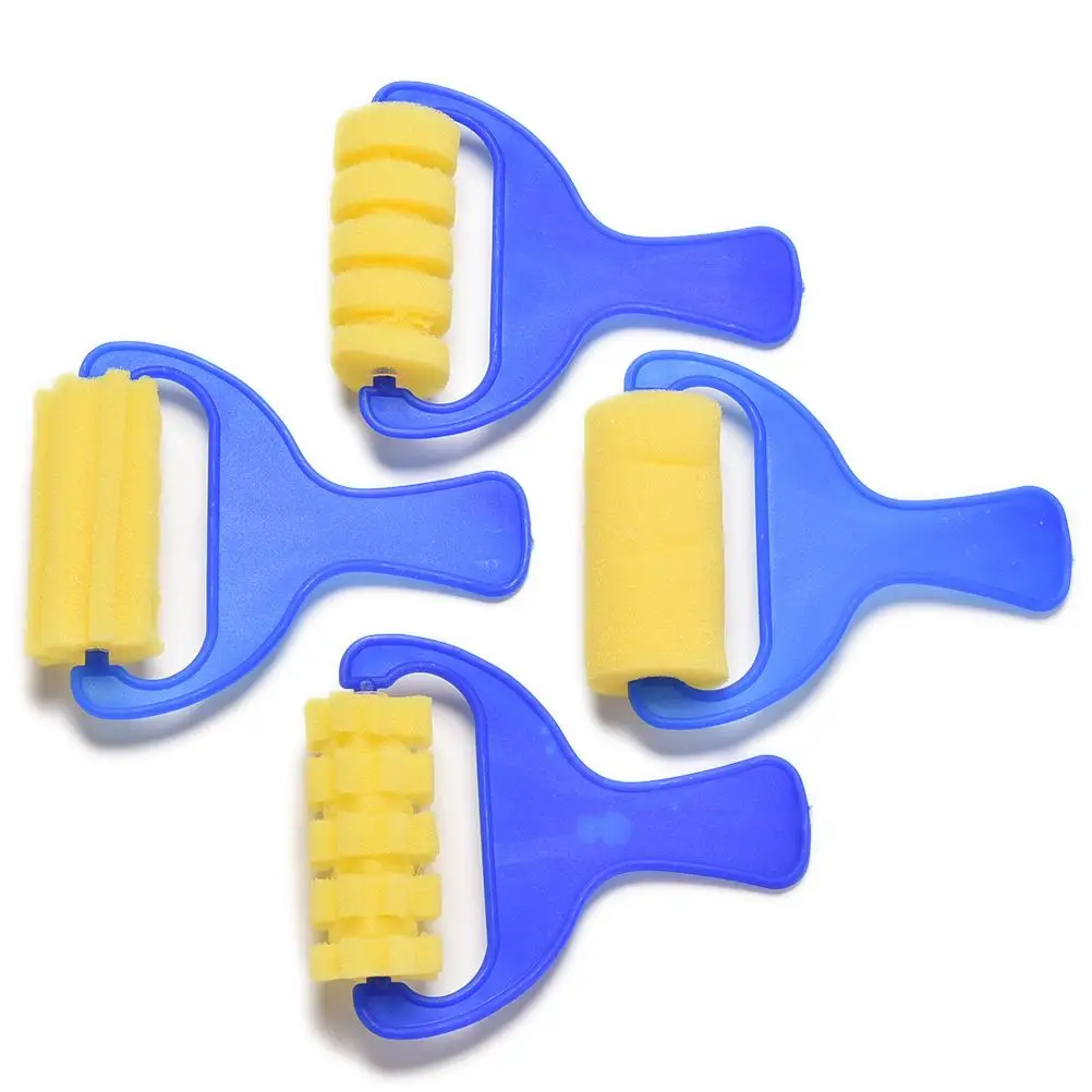 4pcs/set yellow sponge brush seal sponge paint brush original plastic handle children's painting graffiti kids drawing toys
4pcs/set yellow sponge brush seal sponge paint brush original plastic handle children's painting graffiti kids drawing toys