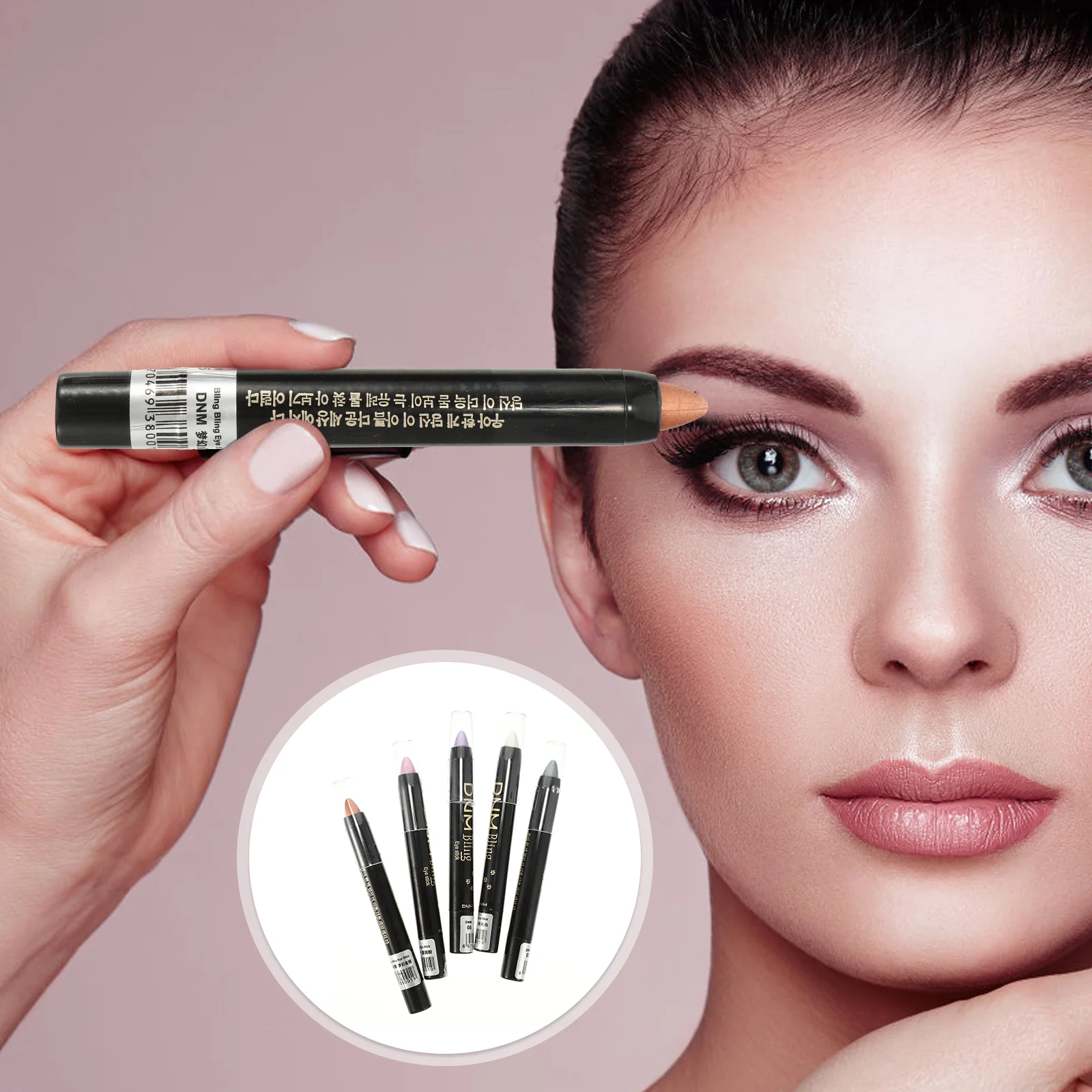 

Pens Eyeshadow Stick Makeup Eyeliner Eye Girl Glitter Pen Supplies Colored Crayons Sticks Shiny Tools Shadow Shimmer
