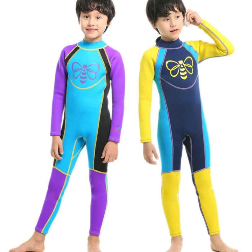 Wetsuits Kids 2mm Neoprene Full Suit Surfing Swimming Wetsuit Baby/Youth Boys/Girls UV Protection Keep Warm Age 1 To 13 Years
Wetsuits Kids 2mm Neoprene Full Suit Surfing Swimming Wetsuit Baby/Youth Boys/Girls UV Protection Keep Warm Age 1 To 13 Years