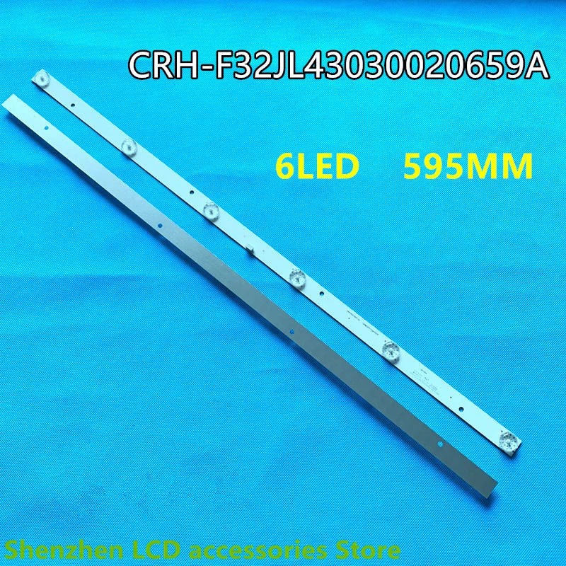 Новая светодиодная лента для подсветки Philips 32PHF5021/T3 32PHF5011T3 CRH-F32JL43030020659A BOEI320WX1 светодиодный 6V 595MM 100%
Новая светодиодная лента для подсветки Philips 32PHF5021/T3 32PHF5011T3 CRH-F32JL43030020659A BOEI320WX1 светодиодный 6V 595MM 100%