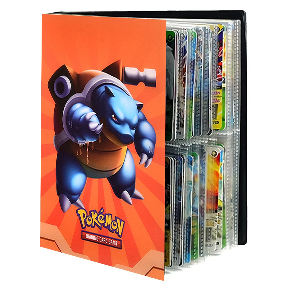 240pcs Pokemon Album Cards Book Holder Collection Boke Map Play Game Pokémon Blastoise Binder Folder Livre Loaded List Kid Gift
240pcs Pokemon Album Cards Book Holder Collection Boke Map Play Game Pokémon Blastoise Binder Folder Livre Loaded List Kid Gift