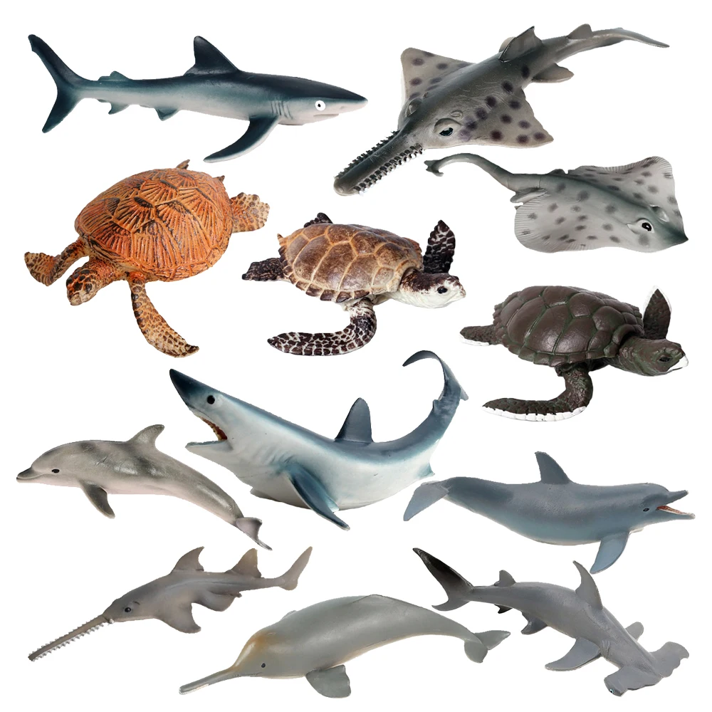 Realistic Ocean Sea Animal Model Blue Shark Dolphin Turtle Sawfish Action Figure Party Favor Decorations Toys For Kids Gifts
Realistic Ocean Sea Animal Model Blue Shark Dolphin Turtle Sawfish Action Figure Party Favor Decorations Toys For Kids Gifts