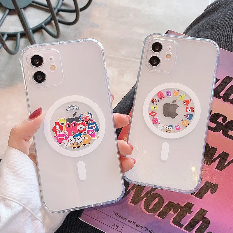 MS DRAFGON For Magsafe Magnetic Phone Case For iPhone 11 12 13Pro Max X XR XSMax 7 8 Plus Wireless Charging Clear Cartoon Cover
MS DRAFGON For Magsafe Magnetic Phone Case For iPhone 11 12 13Pro Max X XR XSMax 7 8 Plus Wireless Charging Clear Cartoon Cover