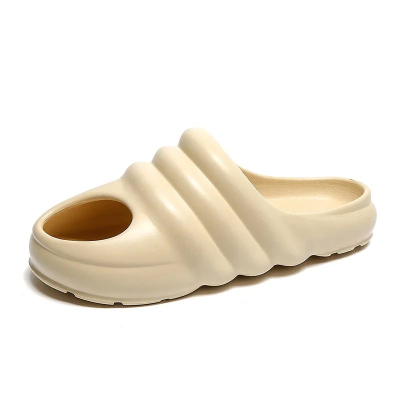 New Sandals And Slippers Men's Summer Home Bathroom Non-Slip Hole Breathable Stepping Soft Bottom Rubber Plastic
New Sandals And Slippers Men's Summer Home Bathroom Non-Slip Hole Breathable Stepping Soft Bottom Rubber Plastic