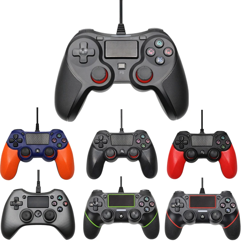 

Новинка, проводной геймпад, контроллер для PS4, контроллер для PS3, джойстик, геймпады для консоли PS 4, USB, игровой контроллер для ПК