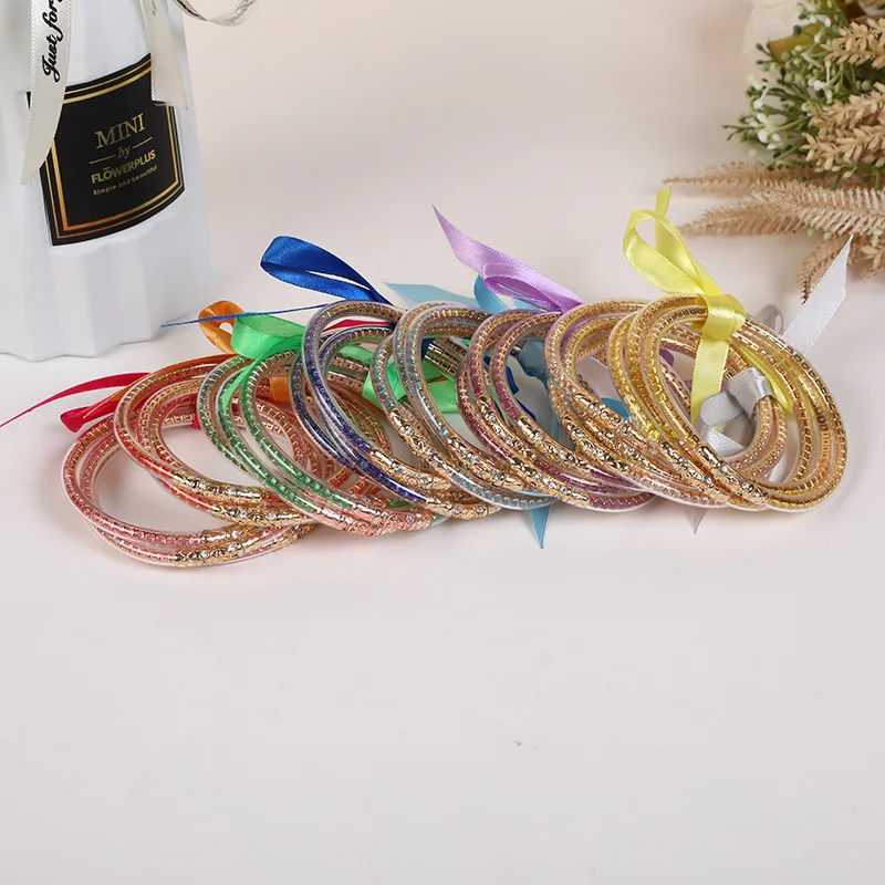 Fashion Colorful Silicone Chain Bracelet For Women Trendy Luxury Rhinestone Tennis Bracelet Statement Jewelry Gifts 2023 New 
Fashion Colorful Silicone Chain Bracelet For Women Trendy Luxury Rhinestone Tennis Bracelet Statement Jewelry Gifts 2023 New