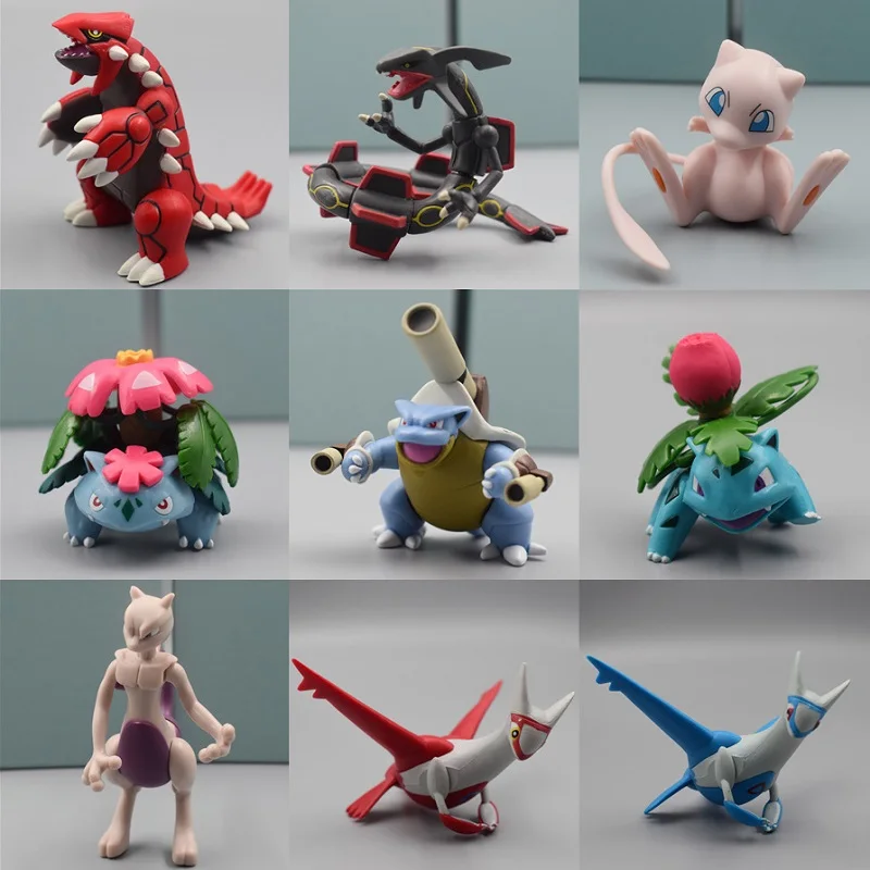 Pokemon Action Figures Mewtwo Charizard Groudon Doll Toys Blastoise Venusaur Anime Figures PVC Model Toys for Kid Christmas Gift
Pokemon Action Figures Mewtwo Charizard Groudon Doll Toys Blastoise Venusaur Anime Figures PVC Model Toys for Kid Christmas Gift