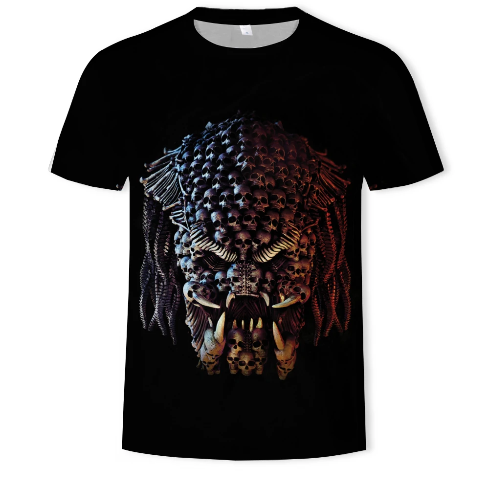 2022 New Science Fiction Thriller Predator Series T Shirts Round Neck Short Sleeve Street Clothes Hip-Hop T-Shirts Summer
2022 New Science Fiction Thriller Predator Series T Shirts Round Neck Short Sleeve Street Clothes Hip-Hop T-Shirts Summer