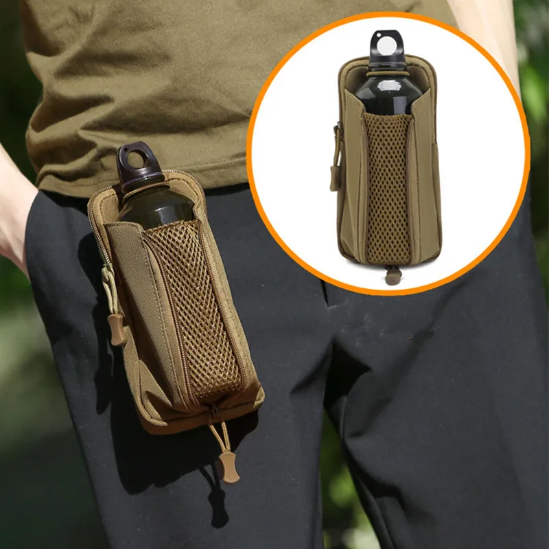 Tactical Water Bottle Carrier Outdoor Molle Pouch Bag Travel Hiking Drawstring Water Bottle Holder Kettle Carrier Bag Phone Bag
Tactical Water Bottle Carrier Outdoor Molle Pouch Bag Travel Hiking Drawstring Water Bottle Holder Kettle Carrier Bag Phone Bag
