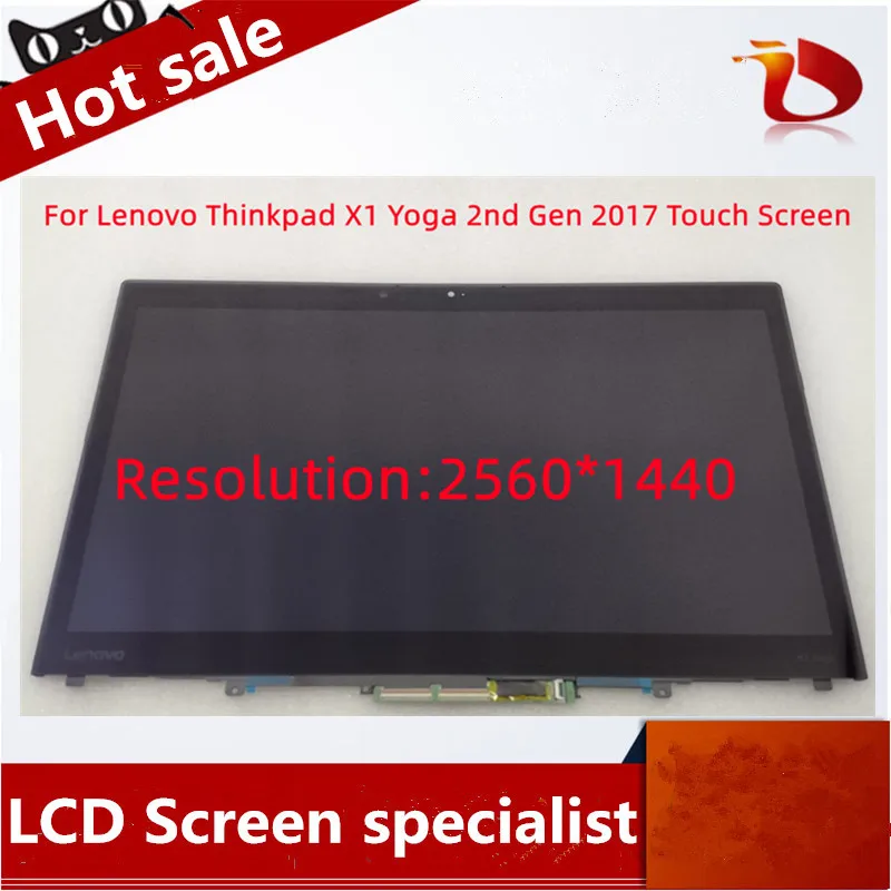 X1 Yoga Digitizer 01AX897 01AX898 01LV978 B140QAN01.3 LP140QH1-SPE1 SPE3 WQHD Touch LCD Screen For Lenovo X1 Yoga 2nd Gen
X1 Yoga Digitizer 01AX897 01AX898 01LV978 B140QAN01.3 LP140QH1-SPE1 SPE3 WQHD Touch LCD Screen For Lenovo X1 Yoga 2nd Gen