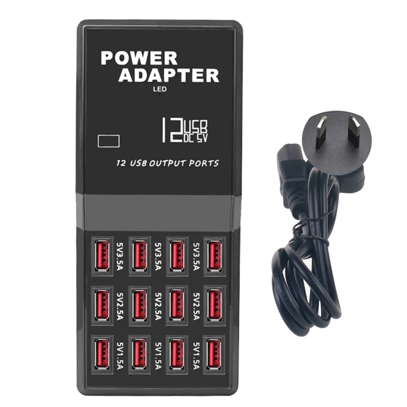 Настольная зарядная станция с 12 USB-портами, быстрое зарядное устройство для дома, отеля, магазина, школы
Настольная зарядная станция с 12 USB-портами, быстрое зарядное устройство для дома, отеля, магазина, школы