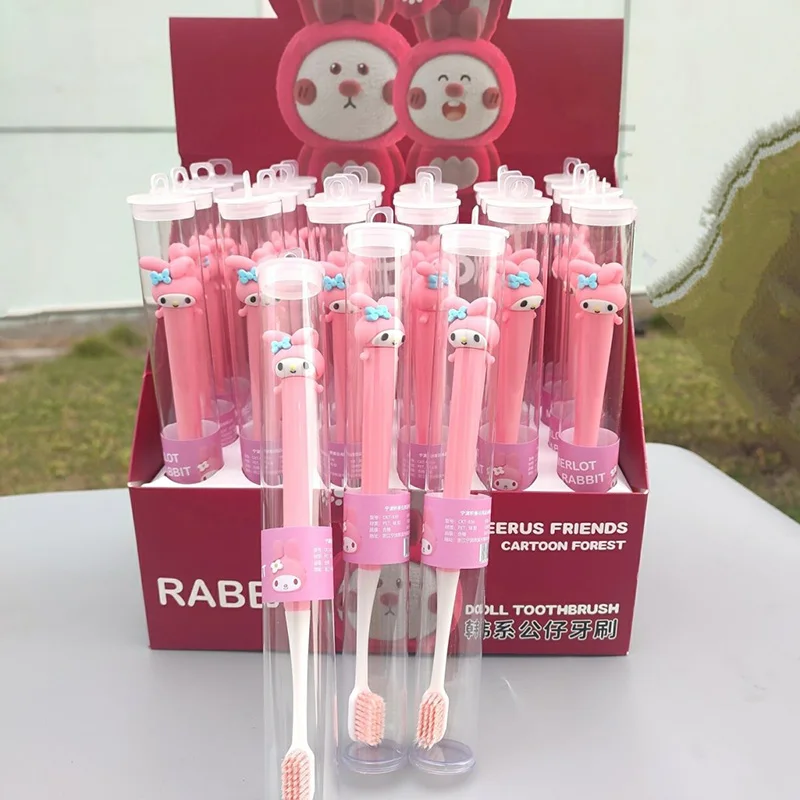 1Pcs New Kawaii Sanrio Individual Toothbrush My Melody Accessories Cute Cartoon Anime Adult Spiral Wire Bristles Toys Girls Gift
1Pcs New Kawaii Sanrio Individual Toothbrush My Melody Accessories Cute Cartoon Anime Adult Spiral Wire Bristles Toys Girls Gift